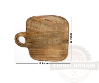 Wooden Chopping & Serving Board with Handle