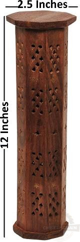 Slim Wooden Incense Holder (SKU: DKB022)