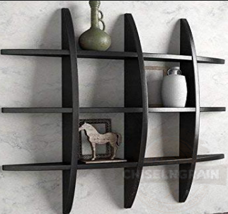 Modern Geometric Wall Shelf