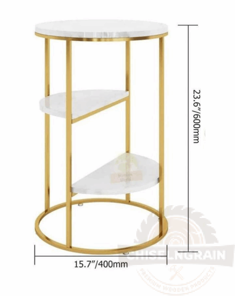 Tall Corner Display Table